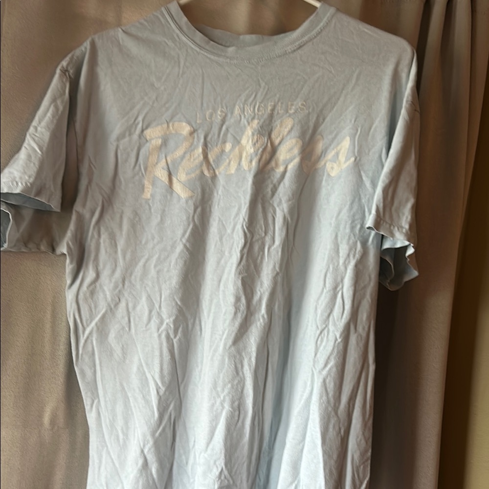 Young & Reckless Blue Short Sleeve Tee
